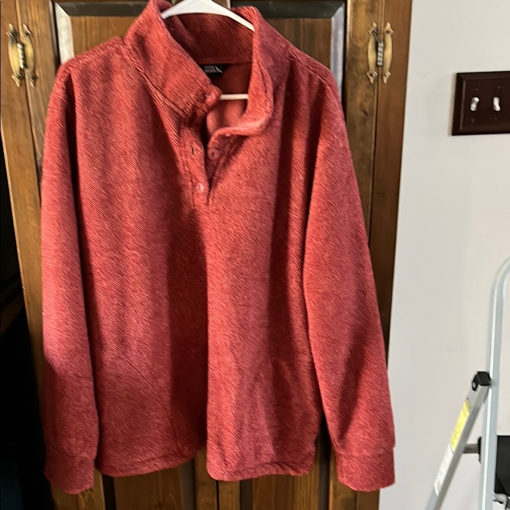 Cozy Red Pullover Sweater